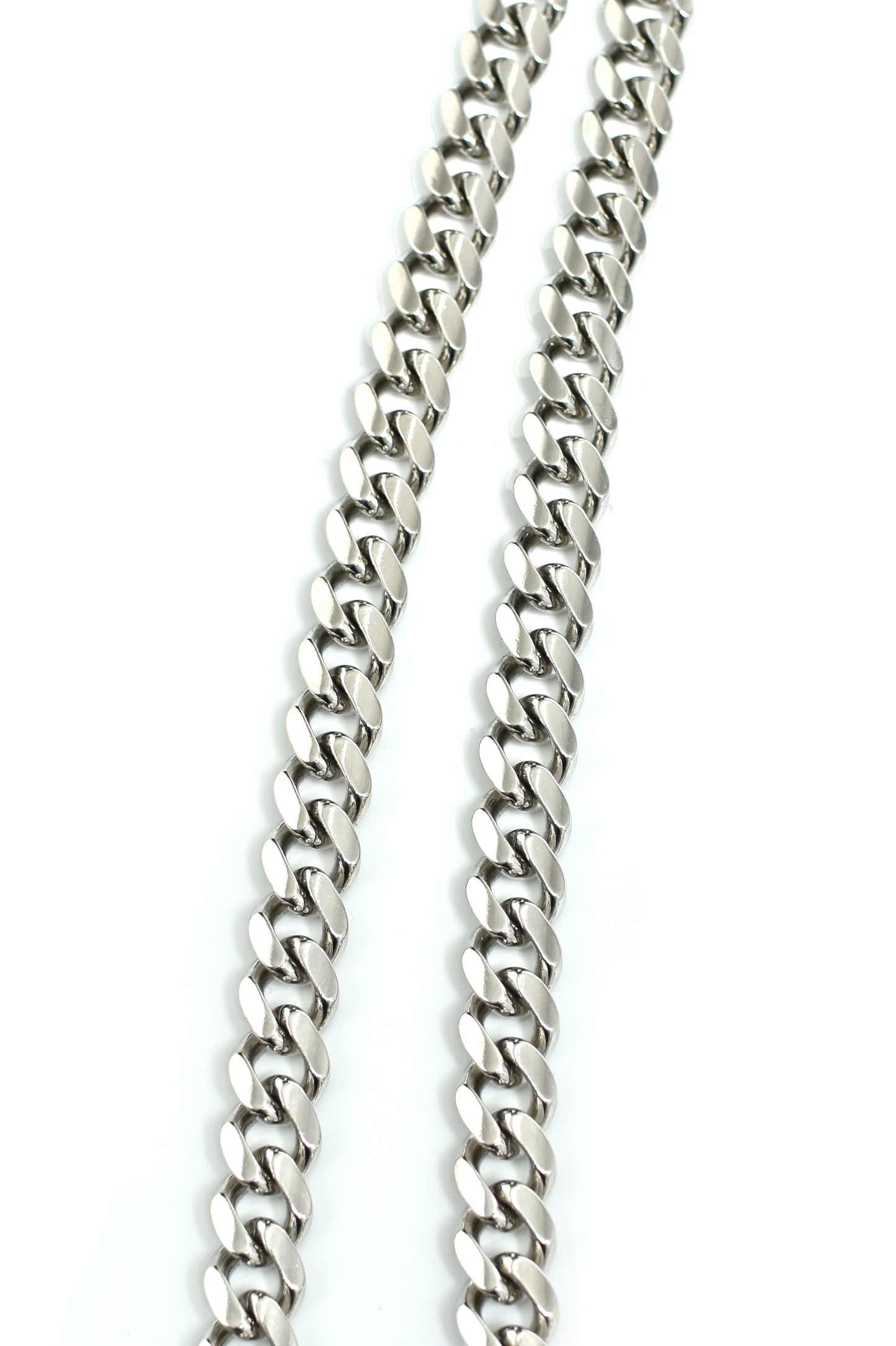 TINY CUBAN DOUBLE CHAIN