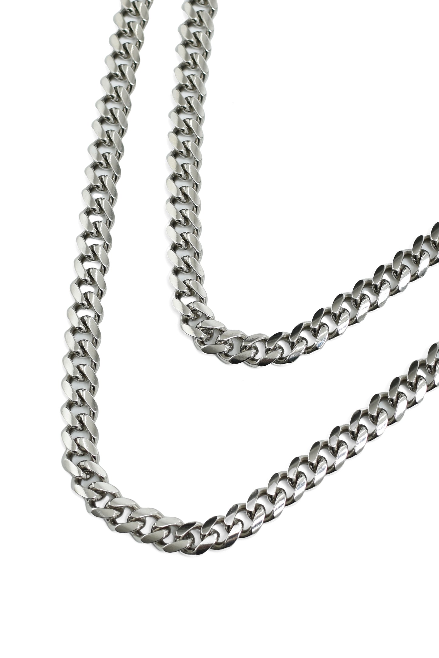 TINY CUBAN DOUBLE CHAIN