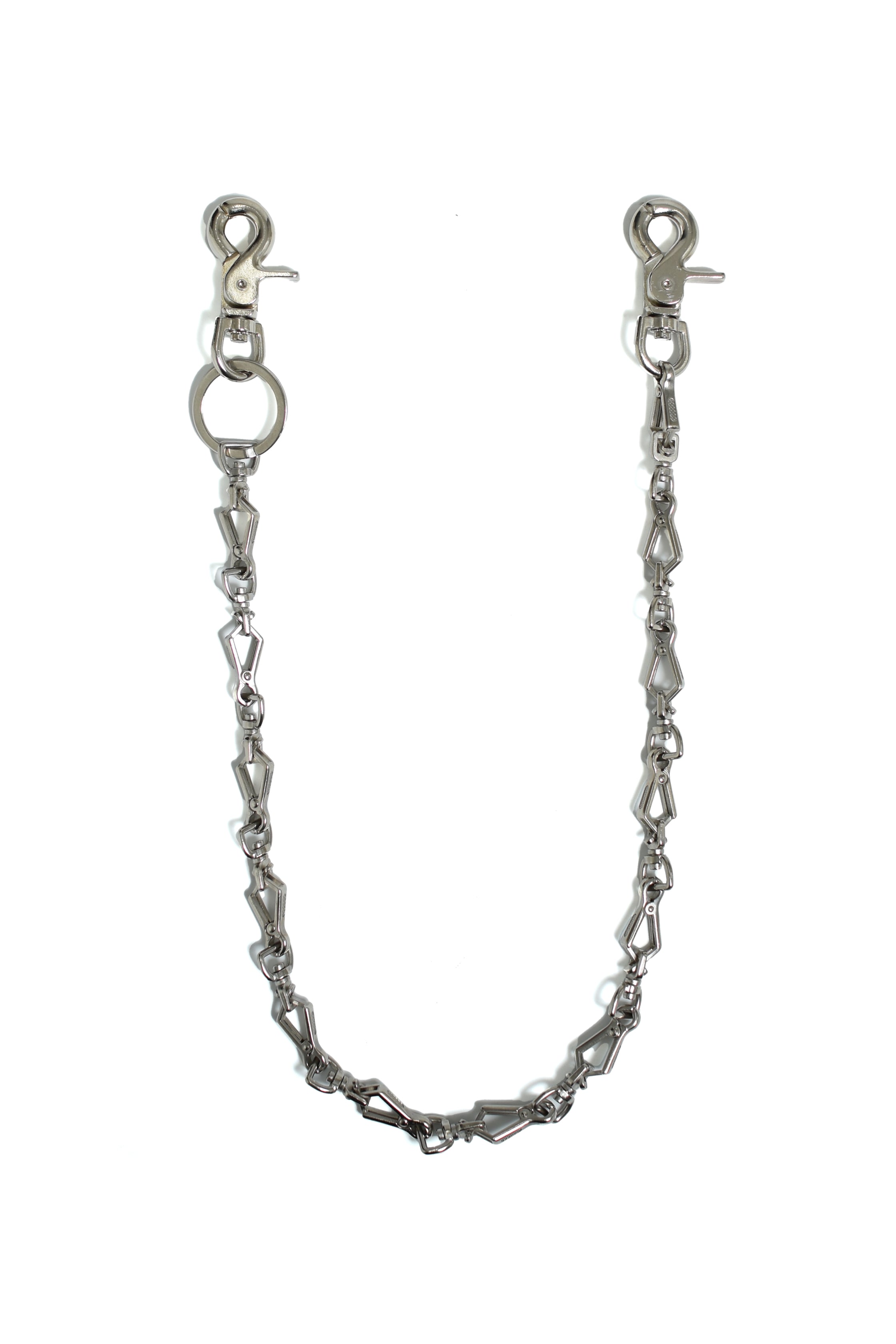 INDUSTRY MULTI CLIP CHAIN / PALLADIUM SIL - FILTH HOMME
