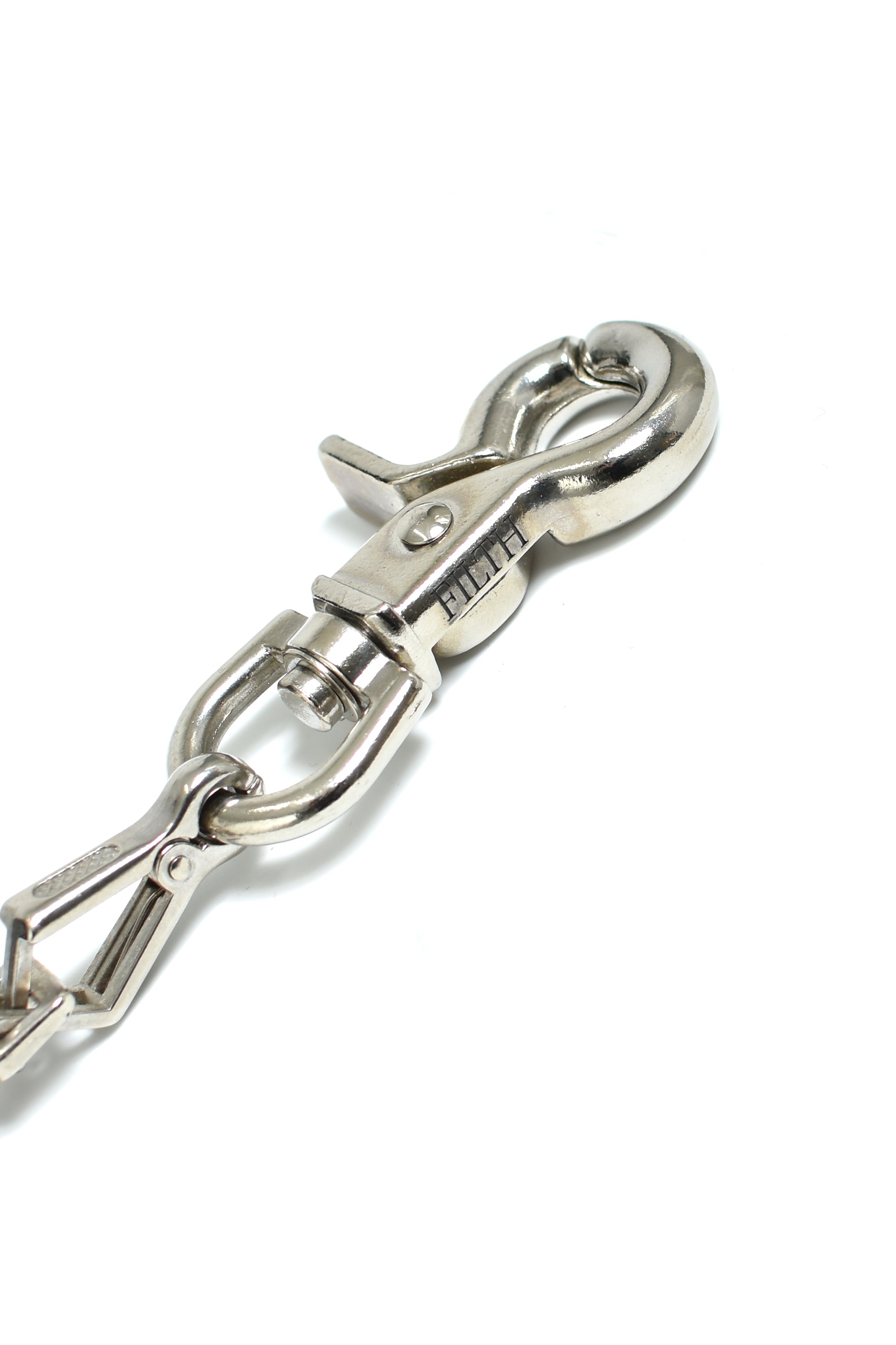 INDUSTRY MULTI CLIP CHAIN / PALLADIUM SIL - FILTH HOMME