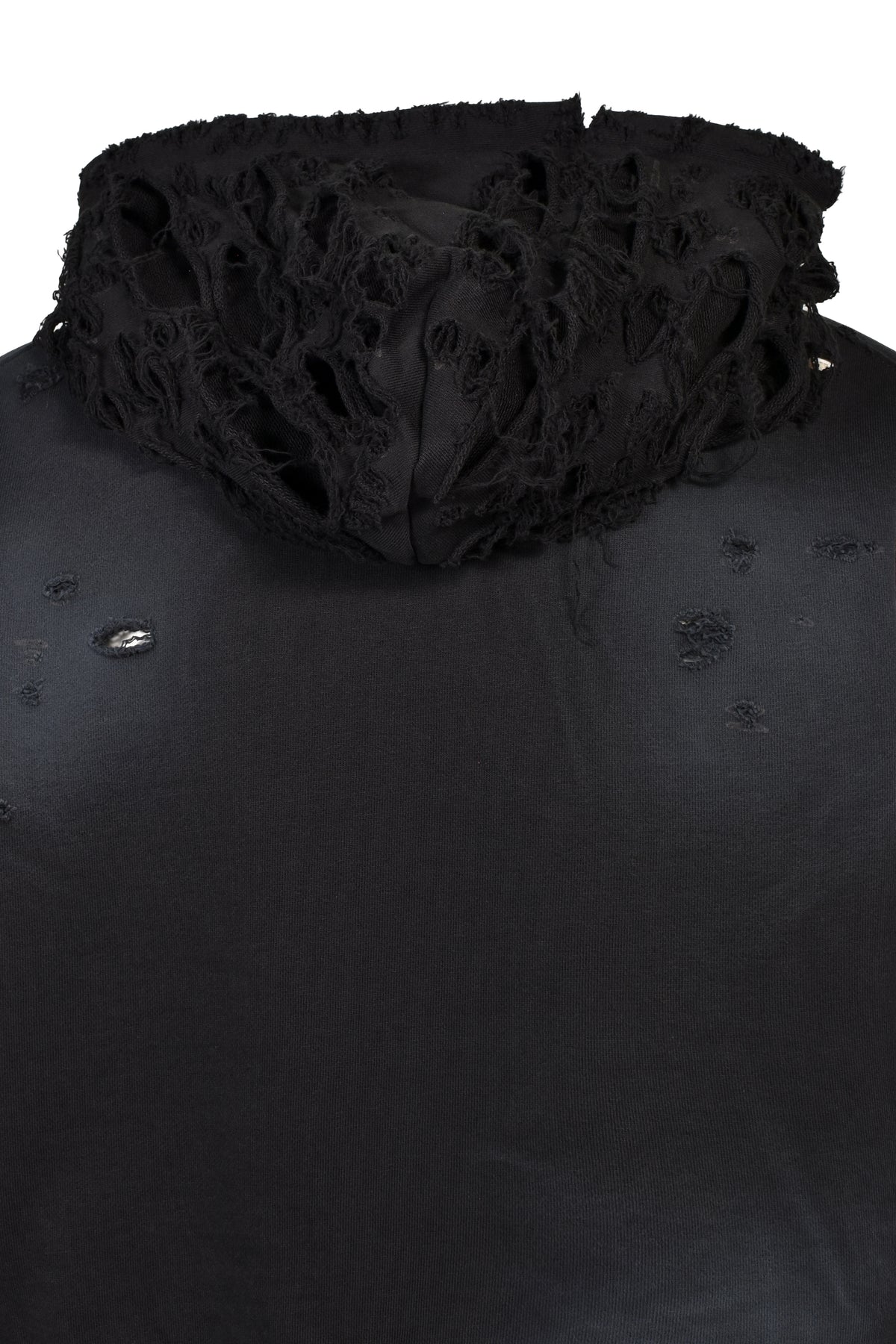 HEAD SHOT ZIP UP HOOD / FADED BLK