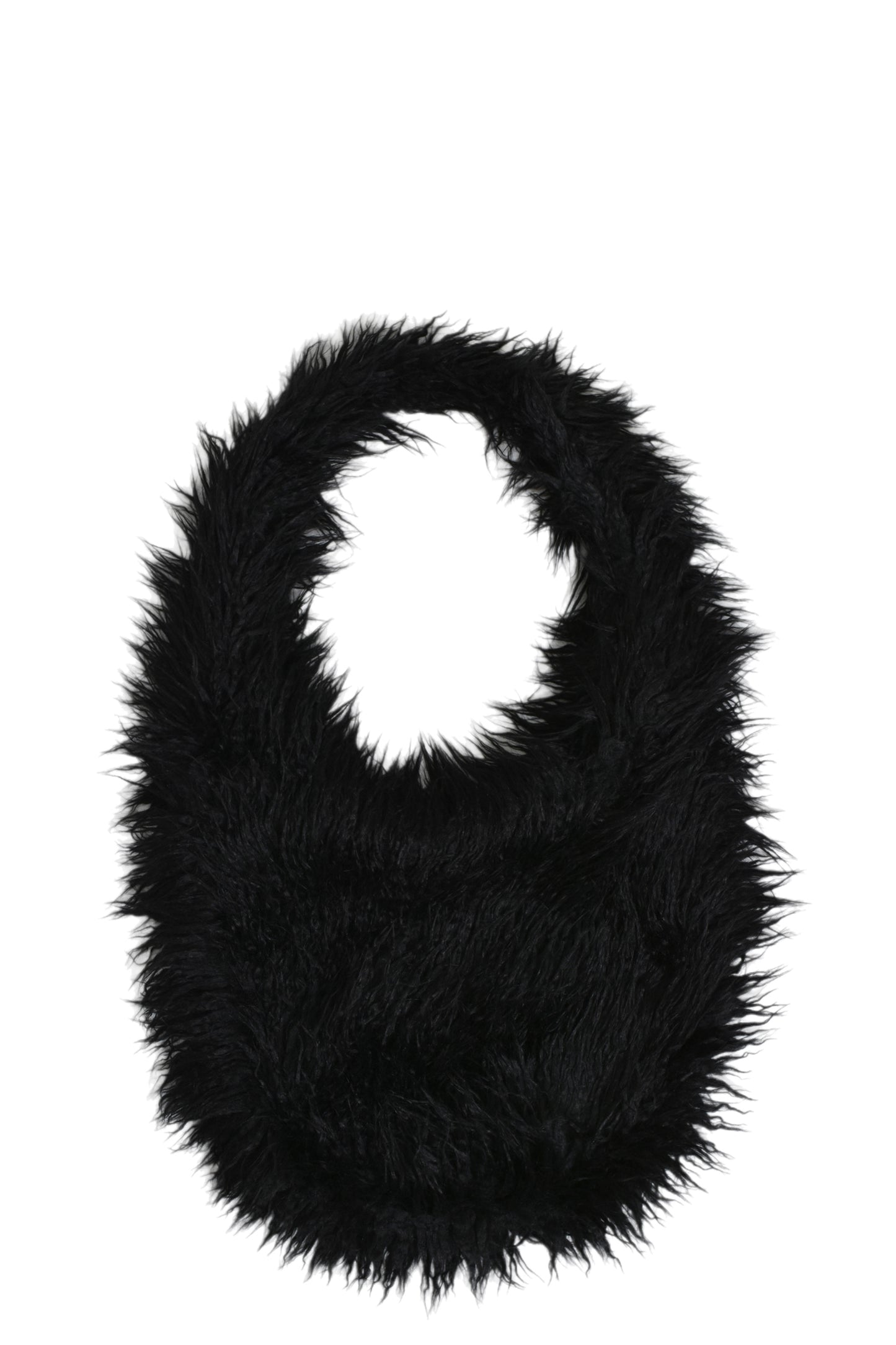 HAIRY FUR OVERSIZED SHOULDER BAG