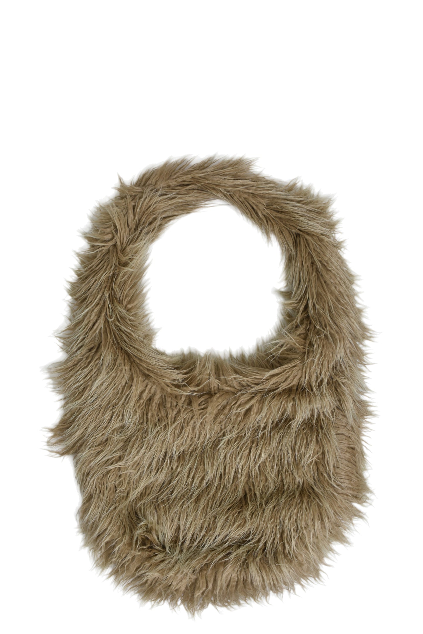 HAIRY FUR OVERSIZED SHOULDER BAG