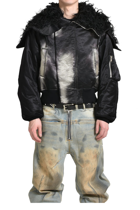 SUN FADED N2-B BOMBER JACET