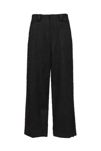 FLYINGHAIR FLARE SLACKS / BLK