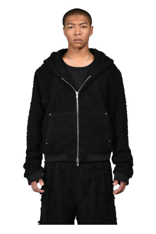 SHERPA ZIP UP / BLK