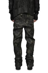 RUSTY WAXED FLARE CUT / RUSTY BLK