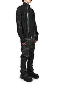 RUSTY WAXED FLARE CUT / RUSTY BLK