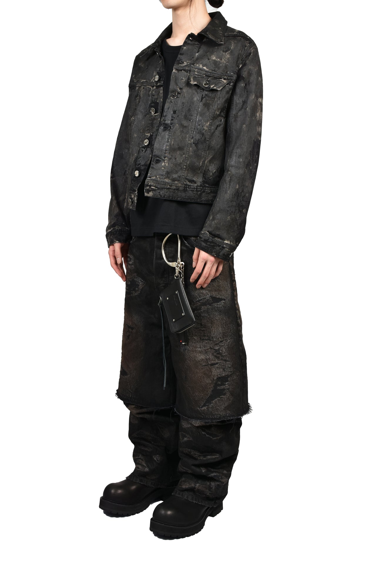 RUSTY WAXED TRUCKER / RUSTY  BLK