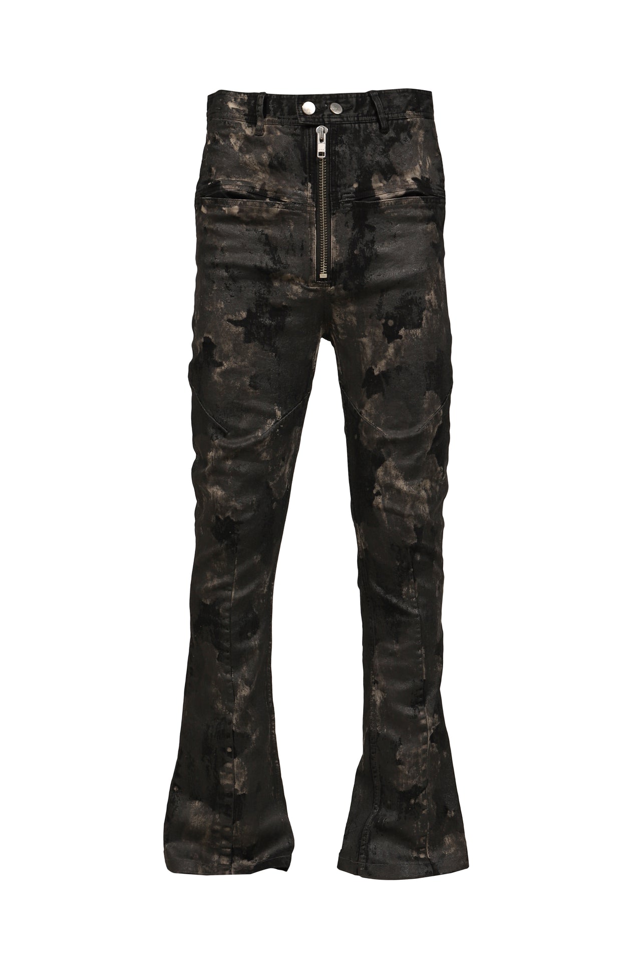 RUSTY WAXED FLARE CUT / RUSTY BLK