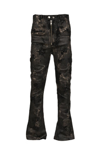RUSTY WAXED FLARE CUT / RUSTY BLK
