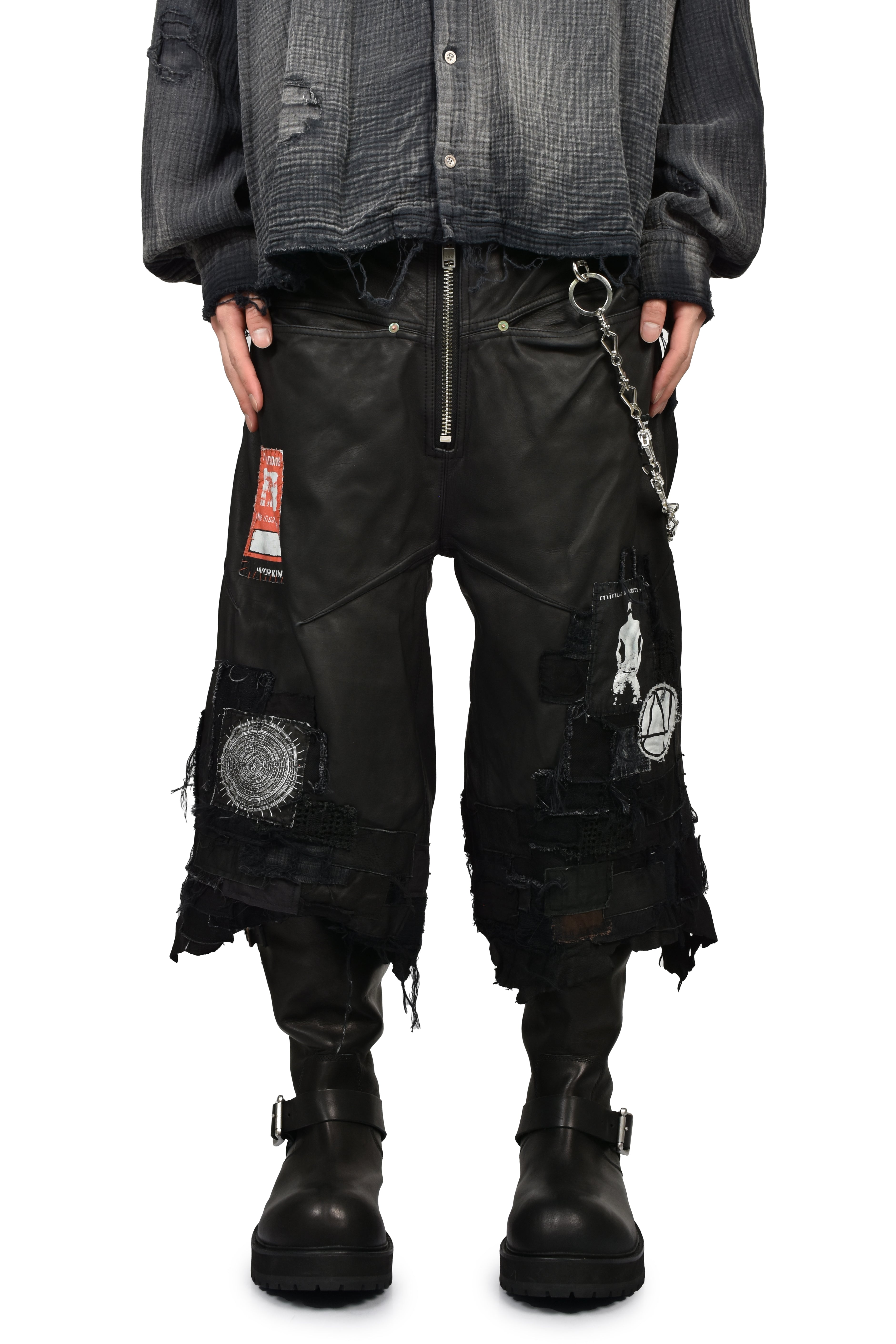 れ*い様 FILTH×MINUS BORO JACQUARD BAGGY SHO READY TO WEAR – FILTH