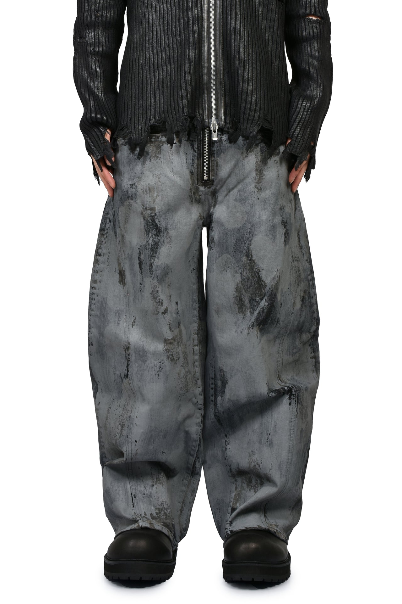 RUSTY WAXED BAGGY CUT / RUSTY GRY