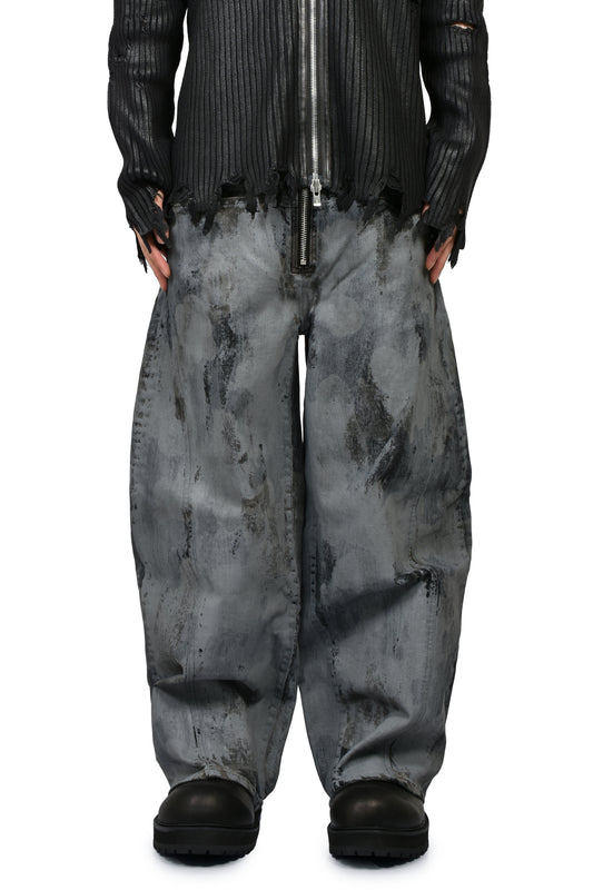 RUSTY WAXED BAGGY CUT / RUSTY GRY