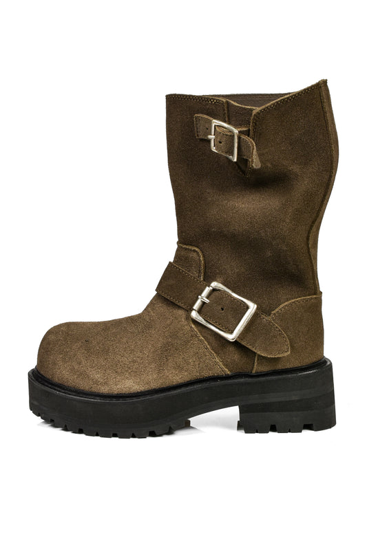 CLASSIC GEAR BOOTS / DUST BRW