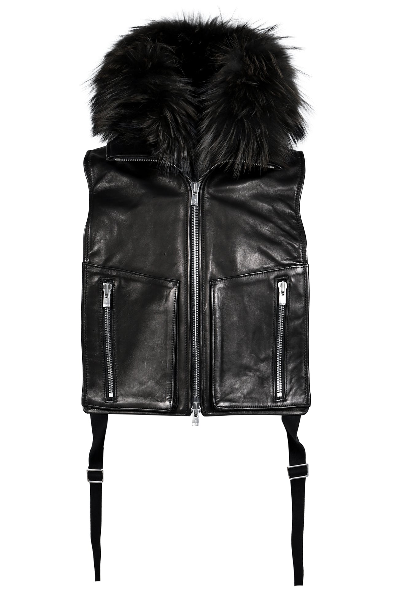 PARACHUTE CARGO VEST / BLK