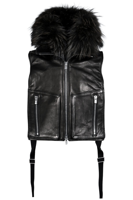PARACHUTE CARGO VEST / BLK