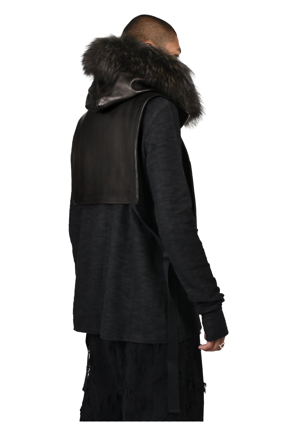 PARACHUTE CARGO VEST / BLK