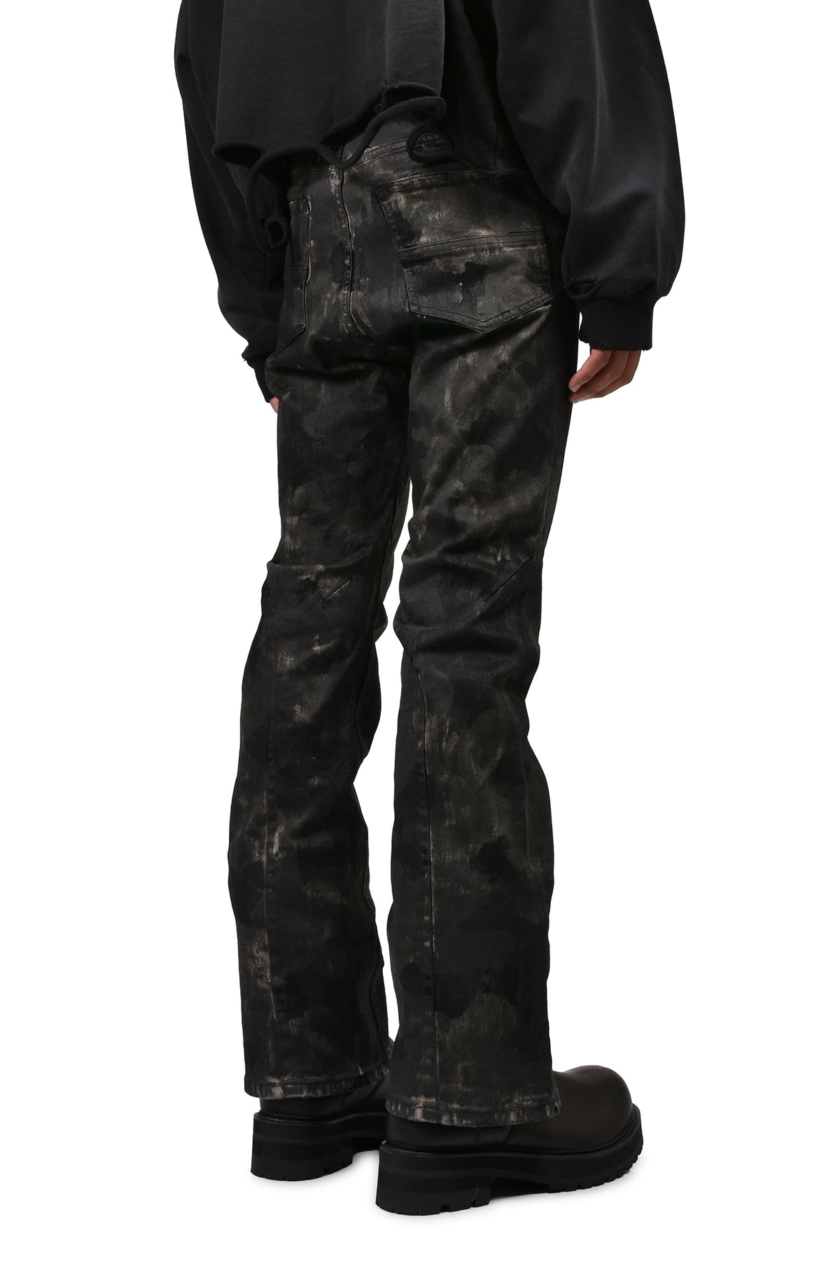 KIEFER WAXED FLARE CUT / RUST BLK
