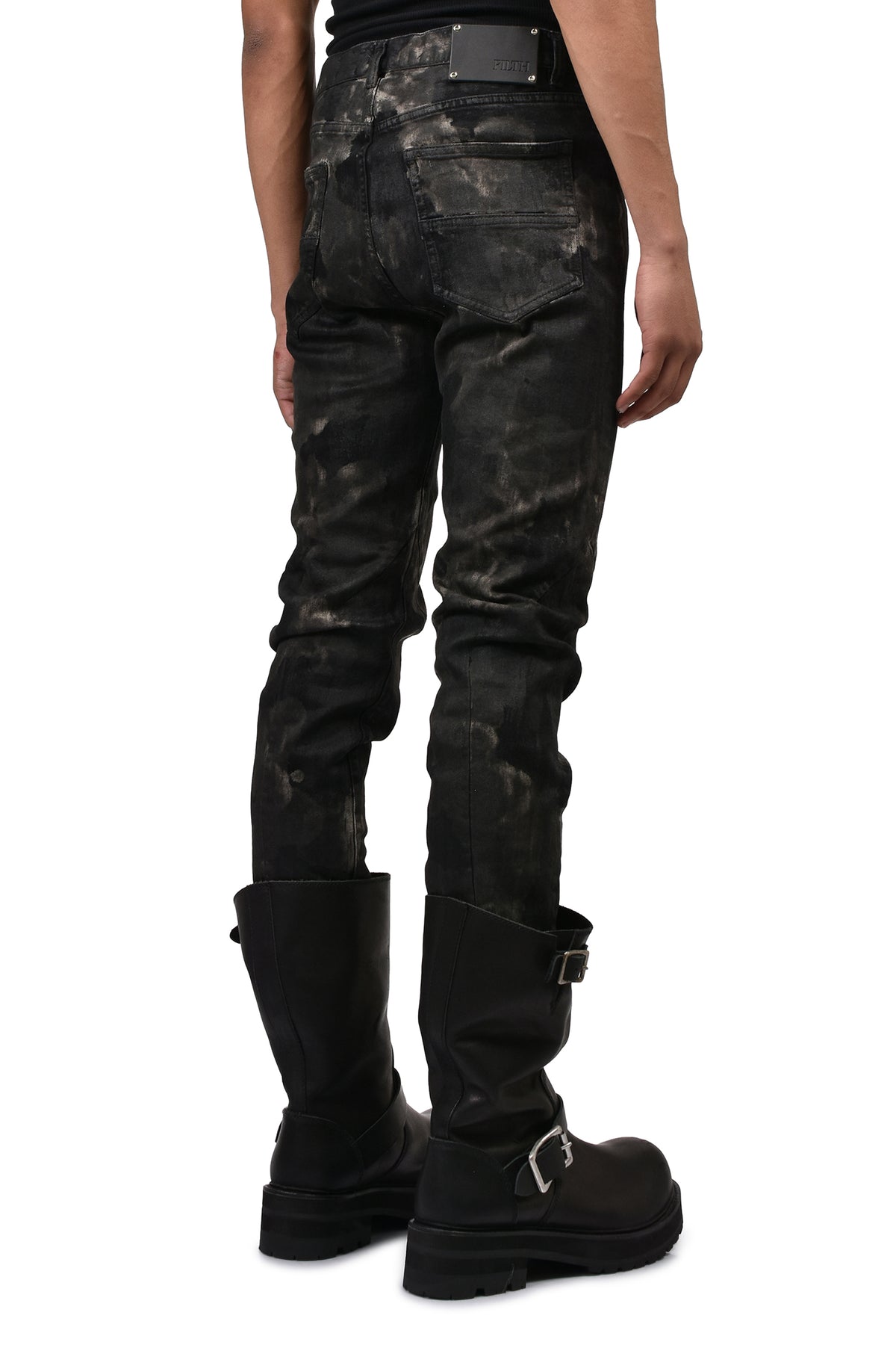KIEFER WAXED NARROW CUT / RUST BLK