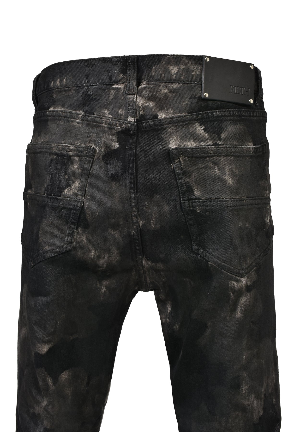 KIEFER WAXED NARROW CUT / RUST BLK
