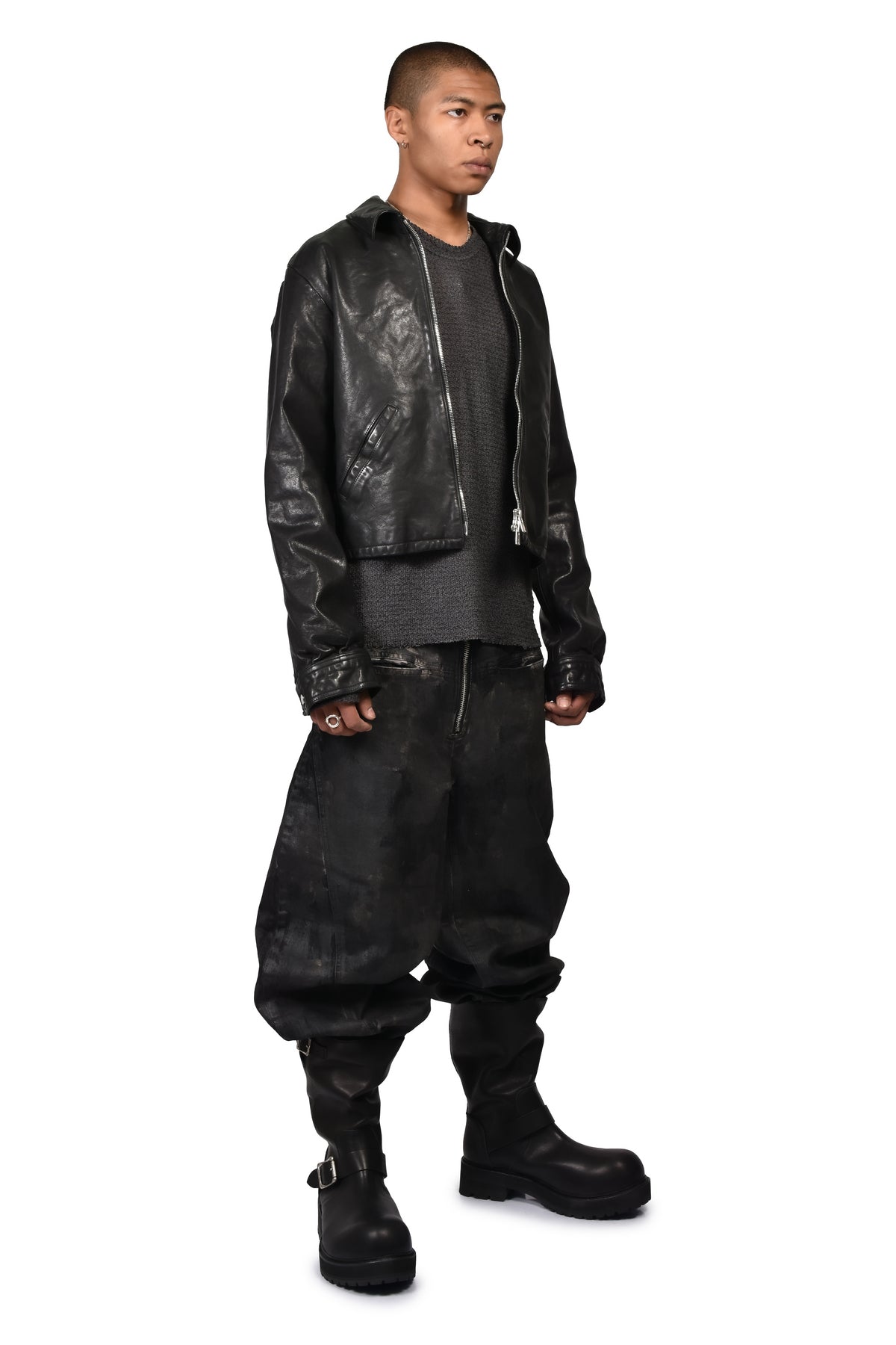 CLASSIC BIKER/ BLK