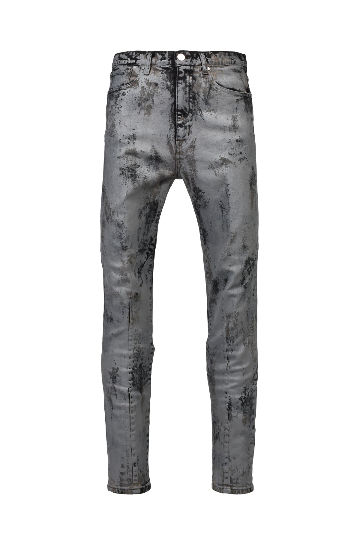 KIEFER WAXED NARROW CUT / RUST GRY