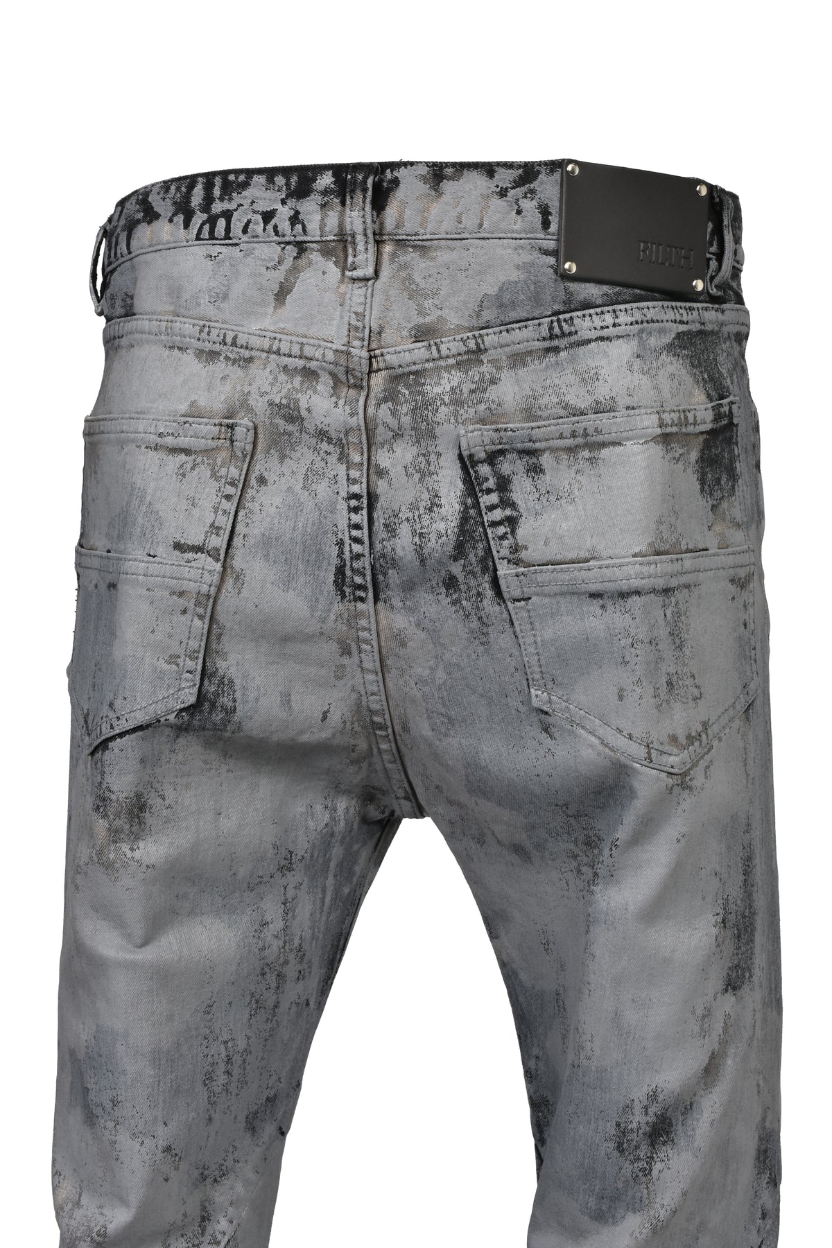 KIEFER WAXED NARROW CUT / RUST GRY
