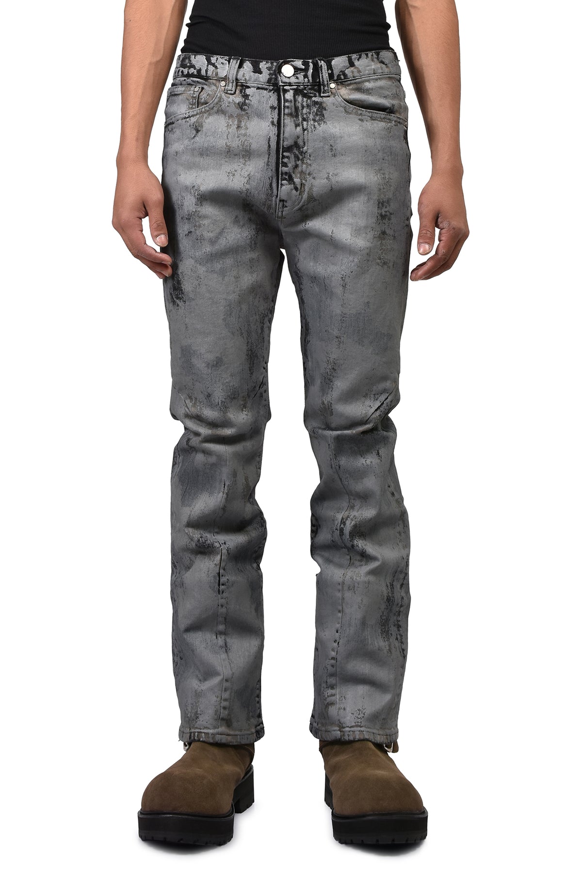 KIEFER WAXED FLARE CUT / RUST GRY