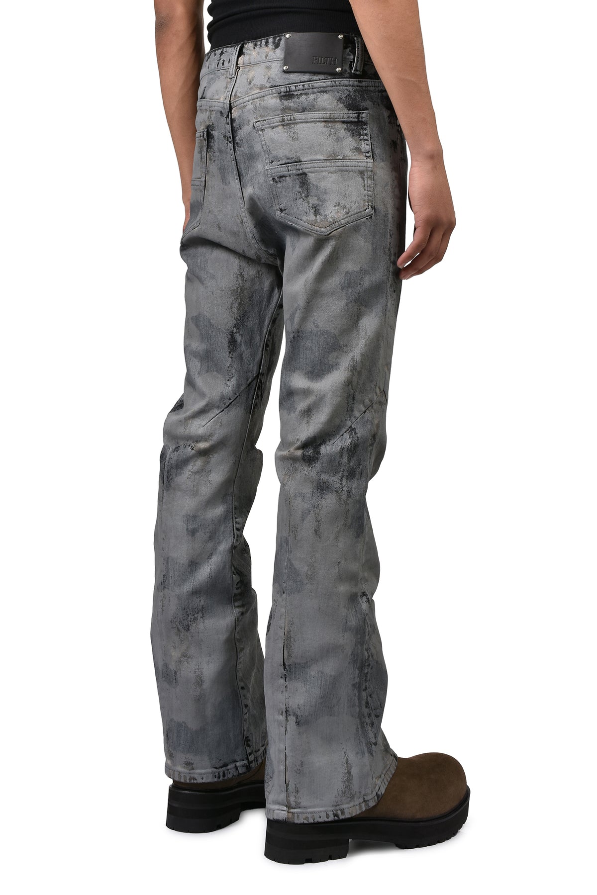 KIEFER WAXED FLARE CUT / RUST GRY