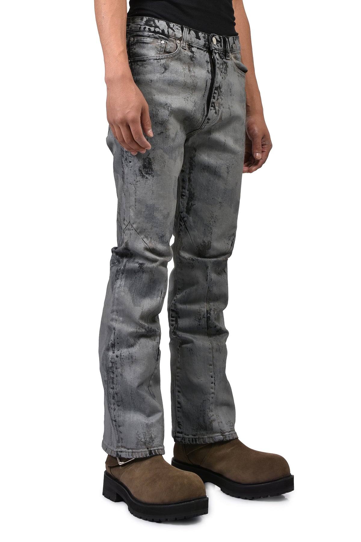 KIEFER WAXED FLARE CUT / RUST GRY