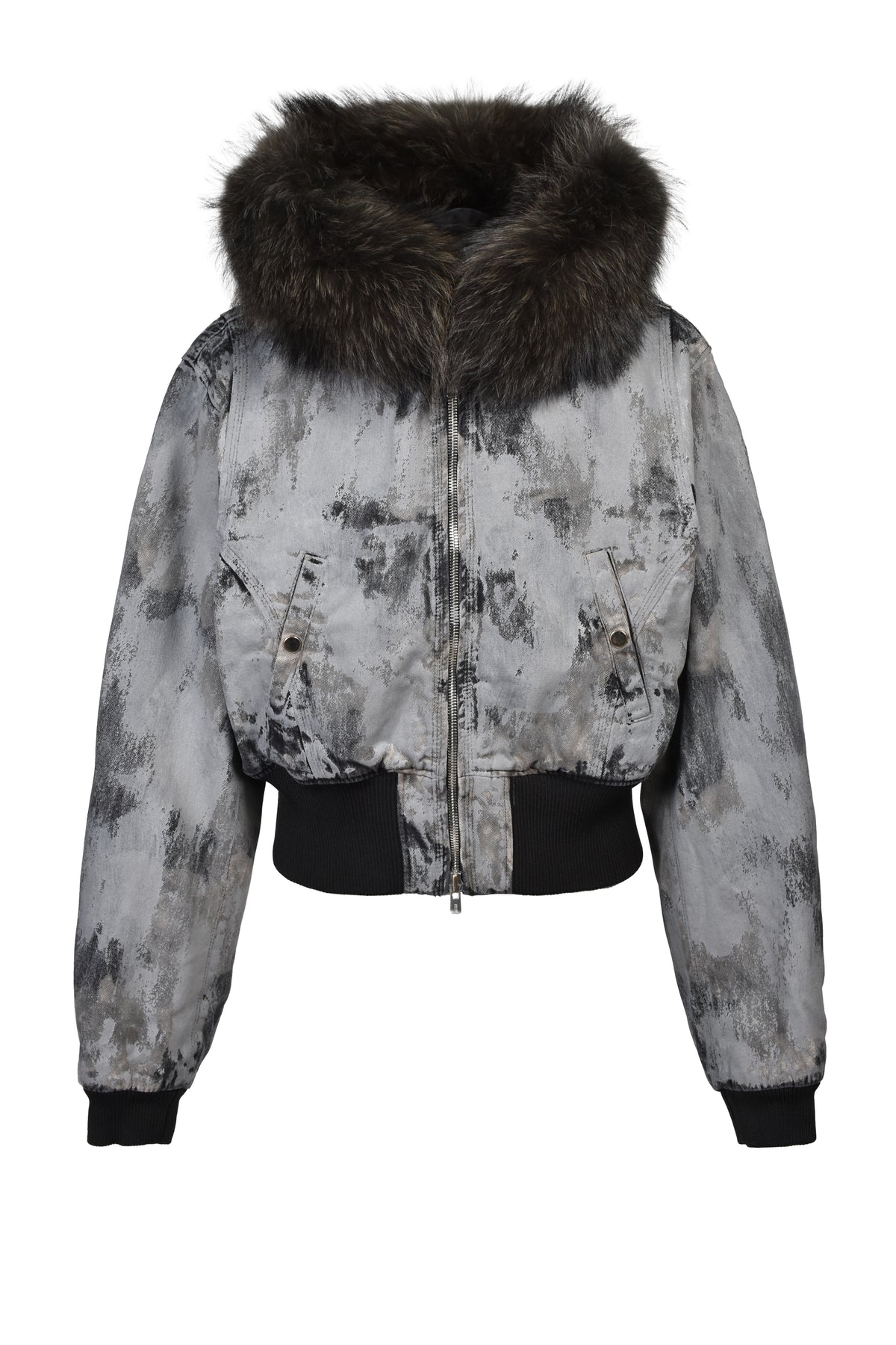 KIEFER WAXED BOMBER / RUST GRY