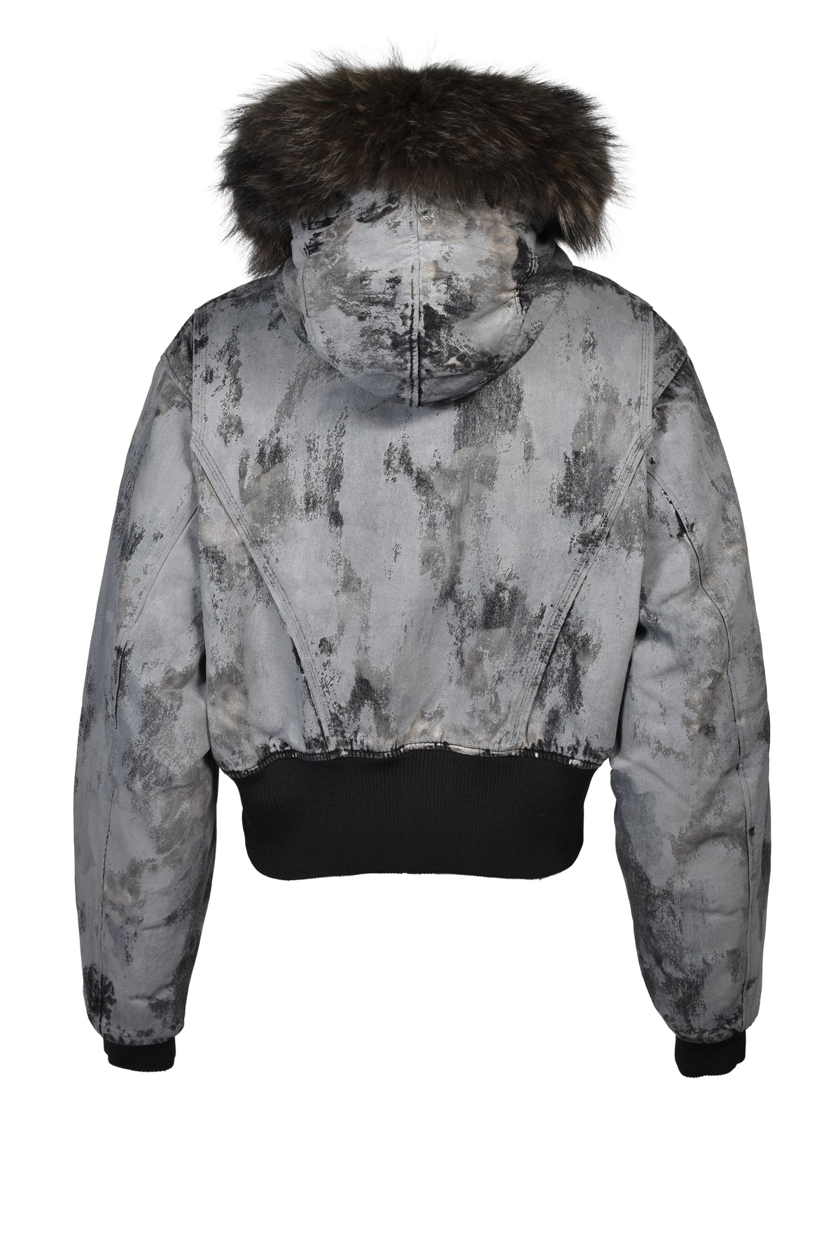 KIEFER WAXED BOMBER / RUST GRY