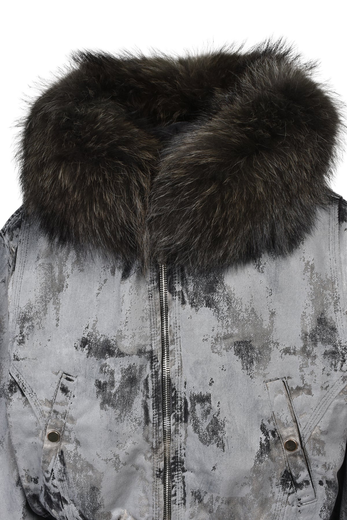KIEFER WAXED BOMBER / RUST GRY