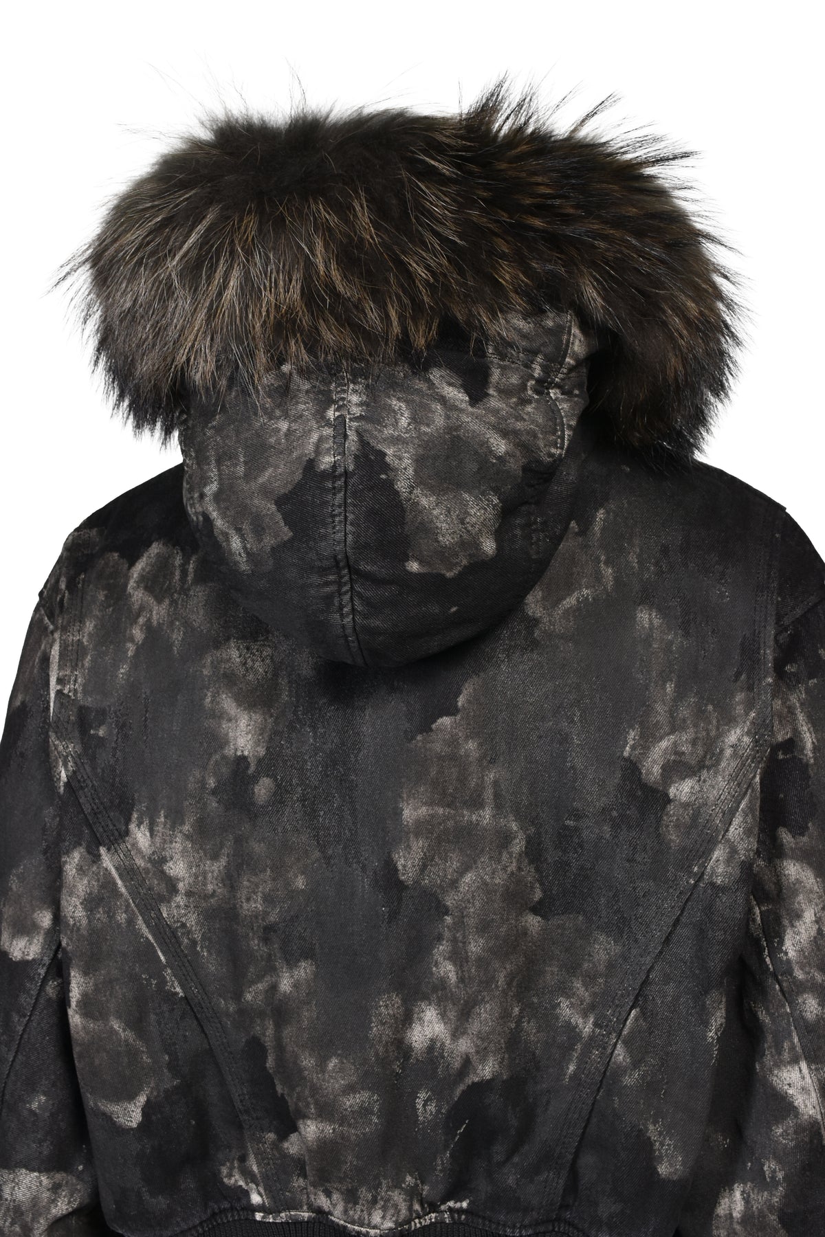 KIEFER WAXED BOMBER / RUST BLK