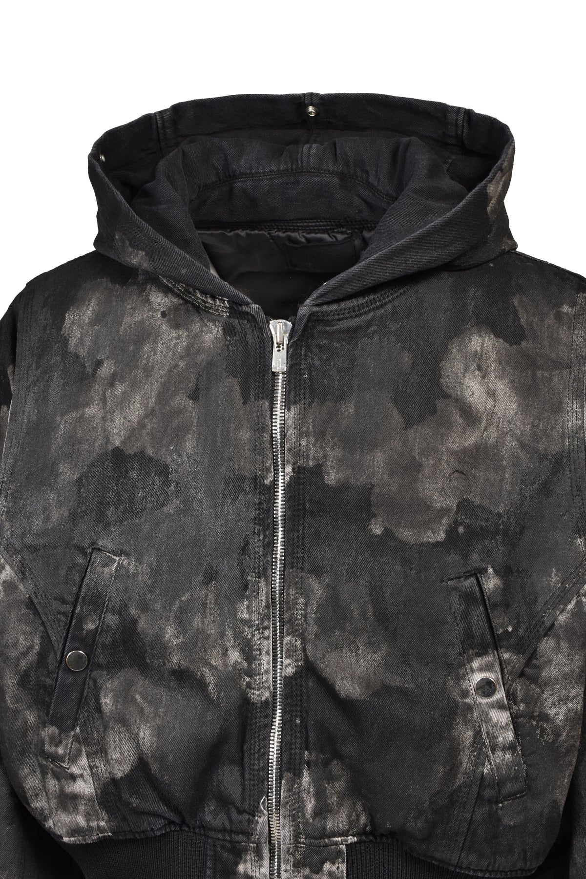 KIEFER WAXED BOMBER / RUST BLK