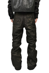 MOTO FLARE TROUSER / BLK
