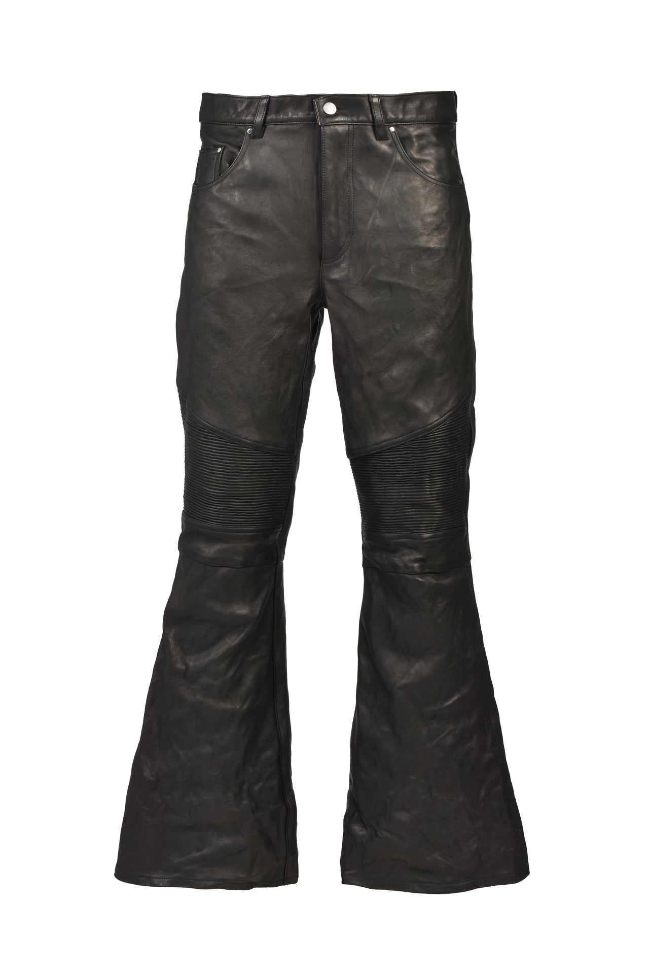 MOTO FLARE TROUSER / BLK