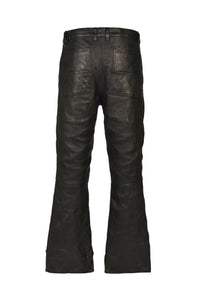 MOTO FLARE TROUSER / BLK