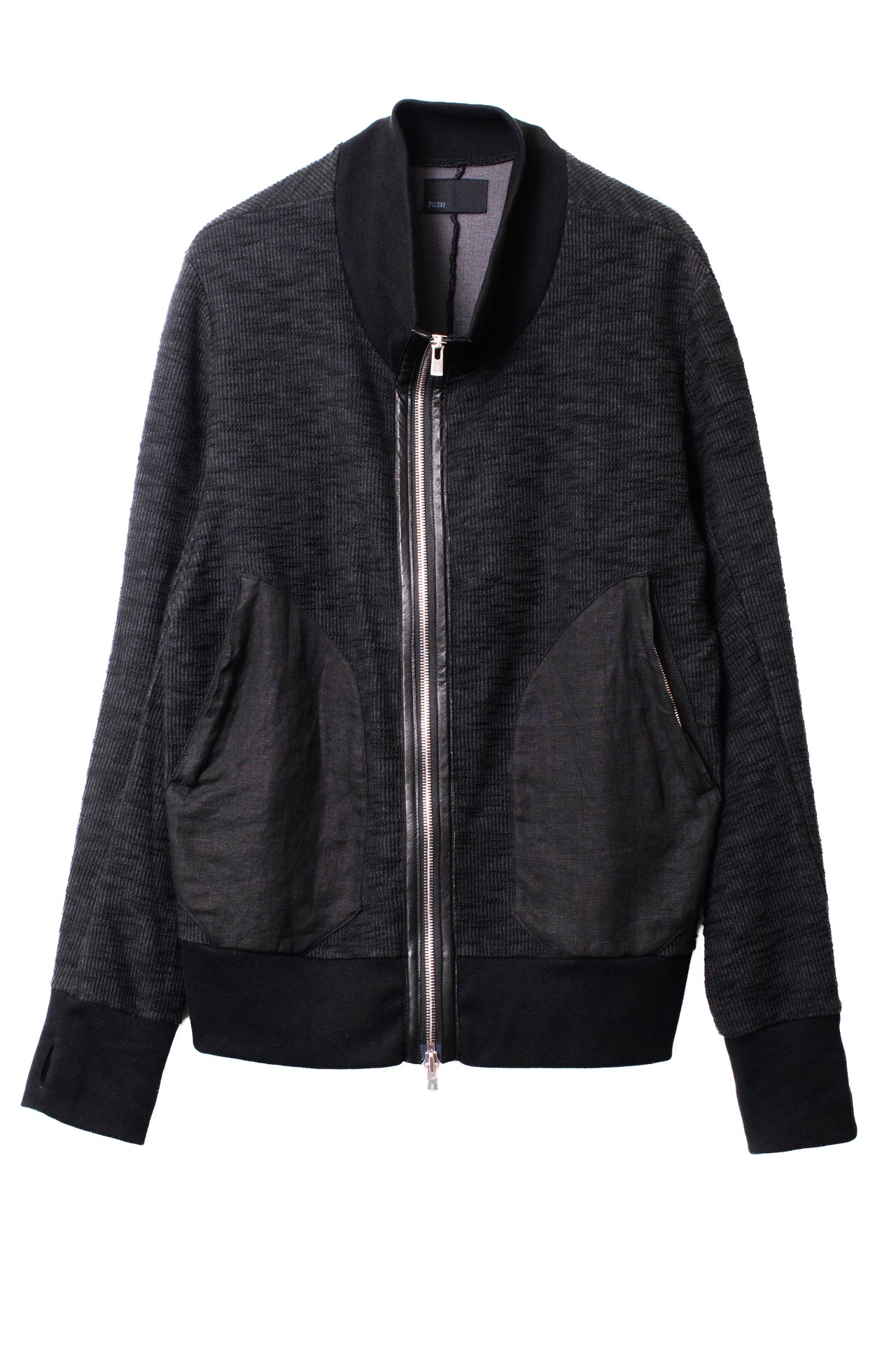 SLUB RIB DRIVERS JKT / BLK