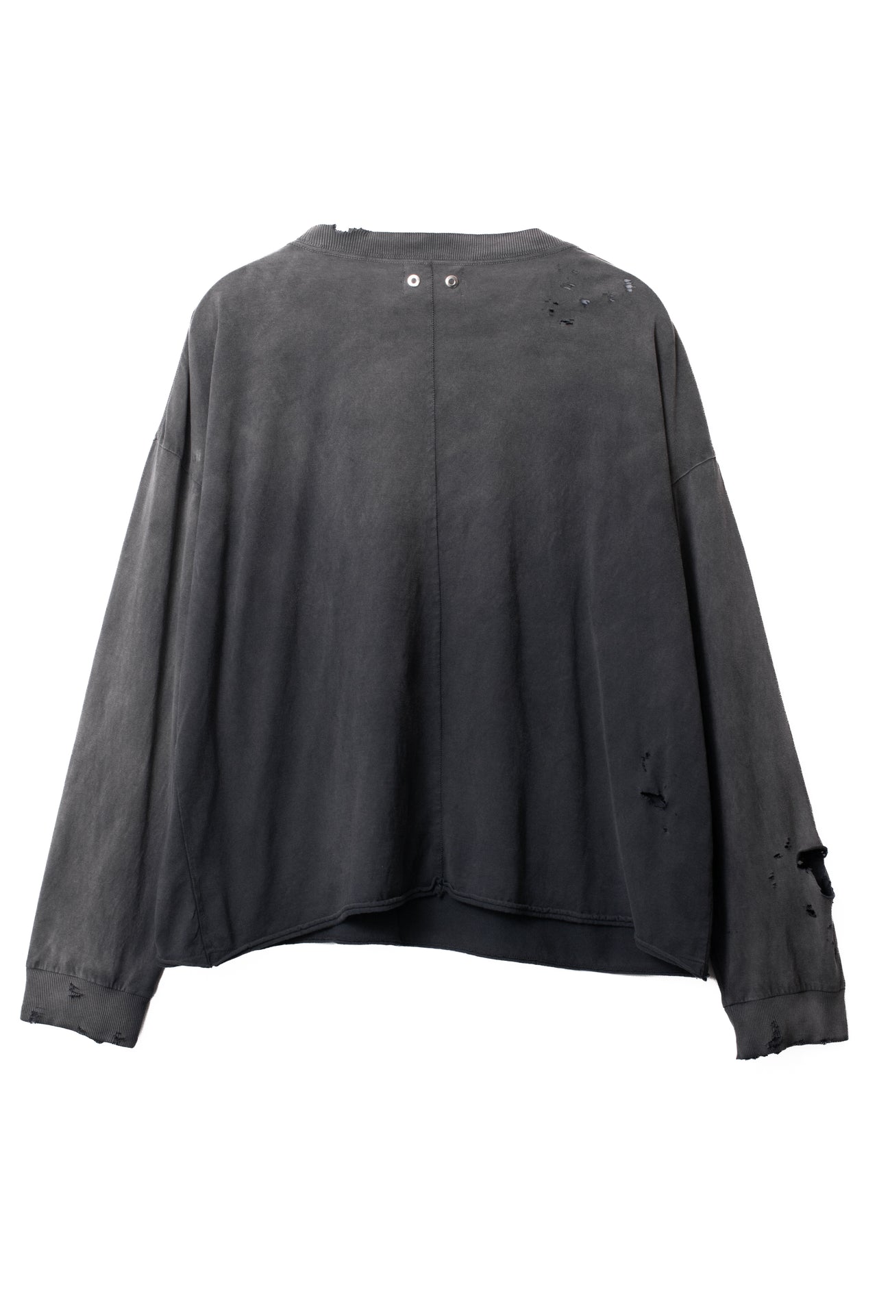 BLANK BAND L/S T-SHIRT / FADED BLK