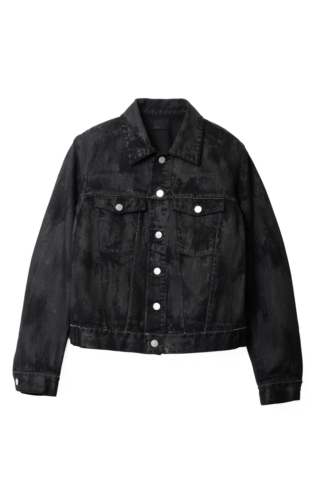 NOIR WAXED 3rd TRUCKER / WAXED BLK