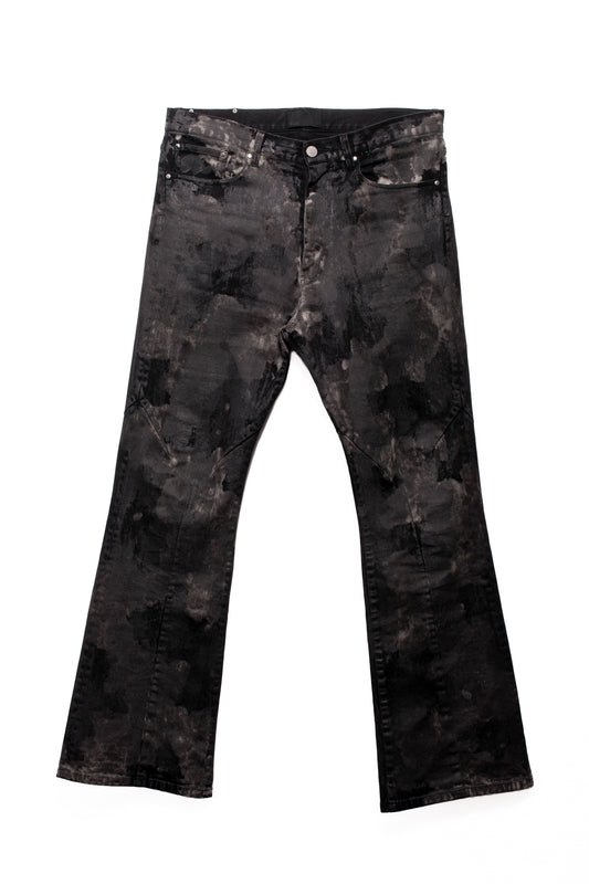RUSTY WAXED FLARE CUT / RUSTY BLK