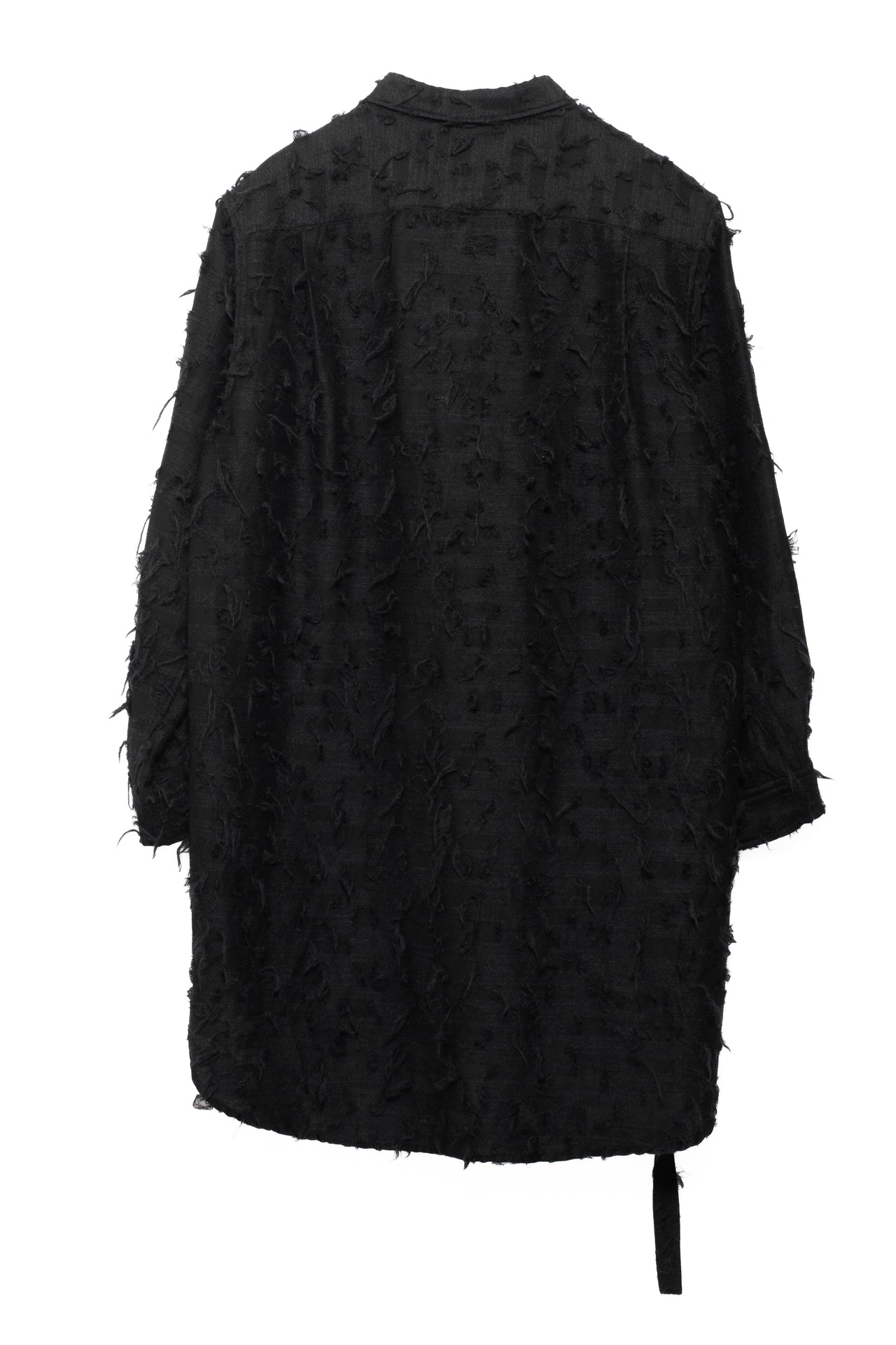 EXTEND JACQUARD DRESS SHIRT / BLK