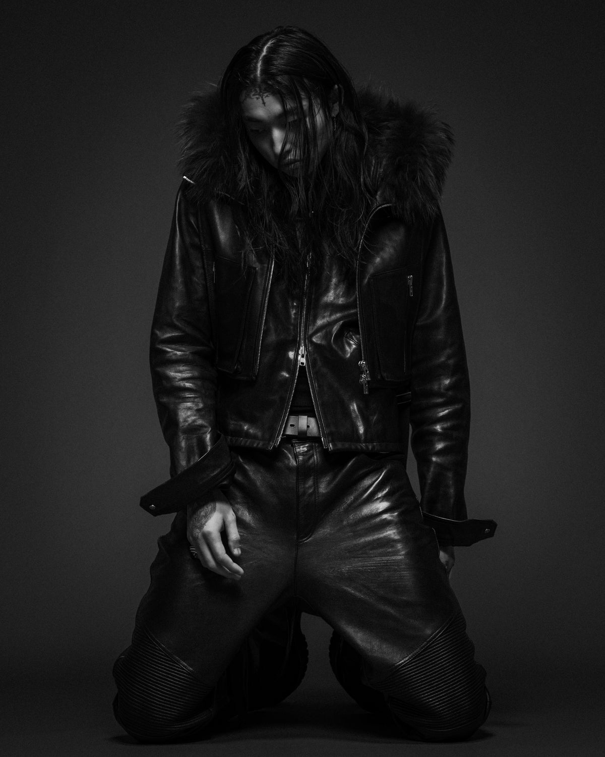 CLASSIC BIKER/ BLK