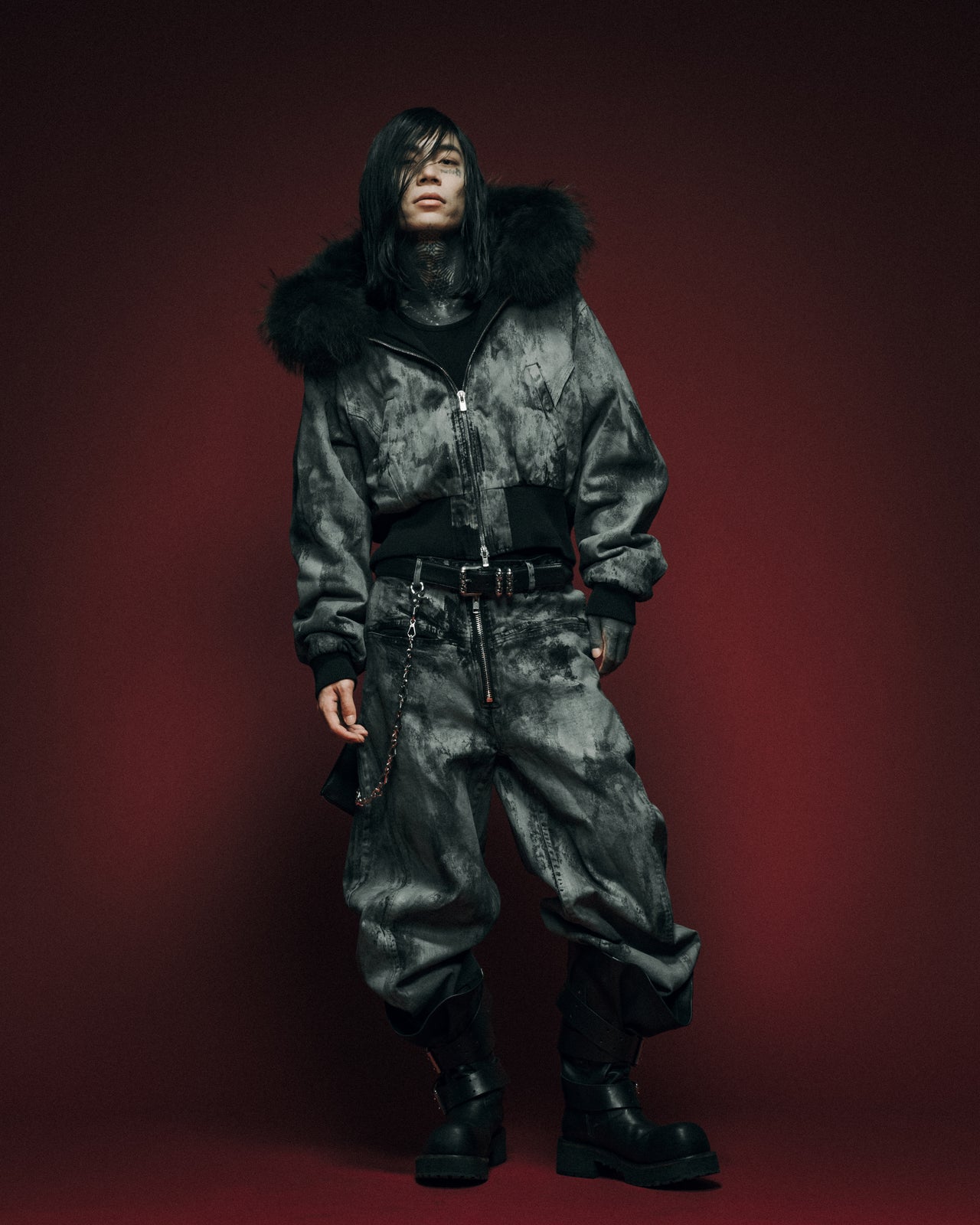 RUSTY WAXED BAGGY CUT / RUSTY GRY