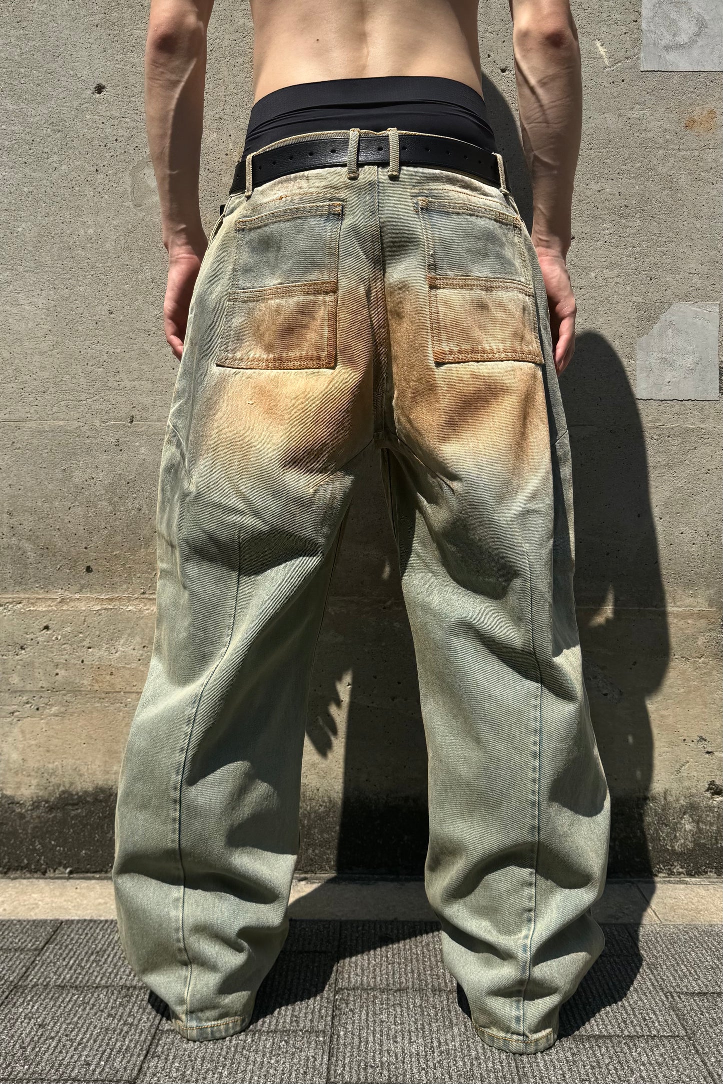 FRONT ZIP BAGGY JEAN V2 / VINTAGE INDIGO