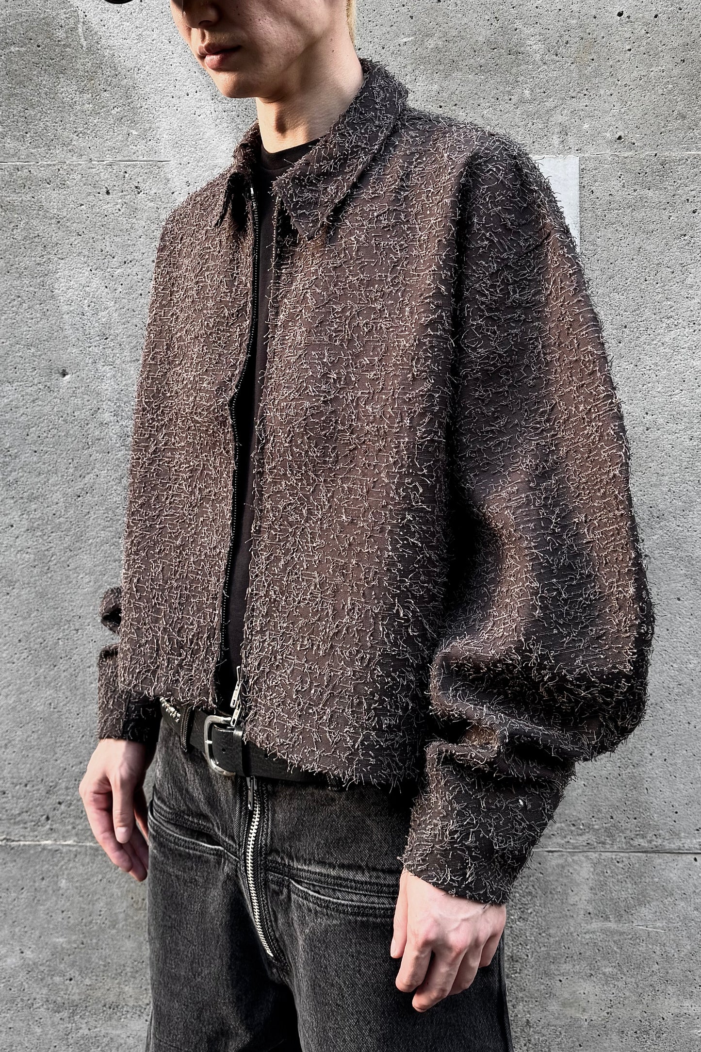FLYING HAIR WORKER JACKET / CHARCOAL