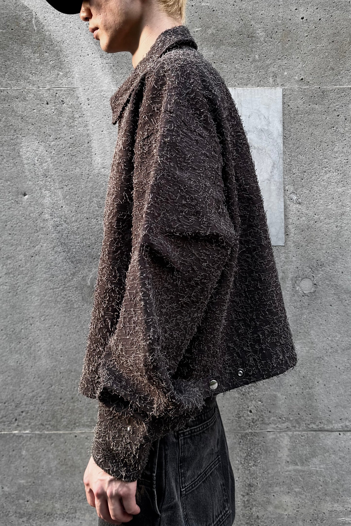 FLYING HAIR WORKER JACKET / CHARCOAL