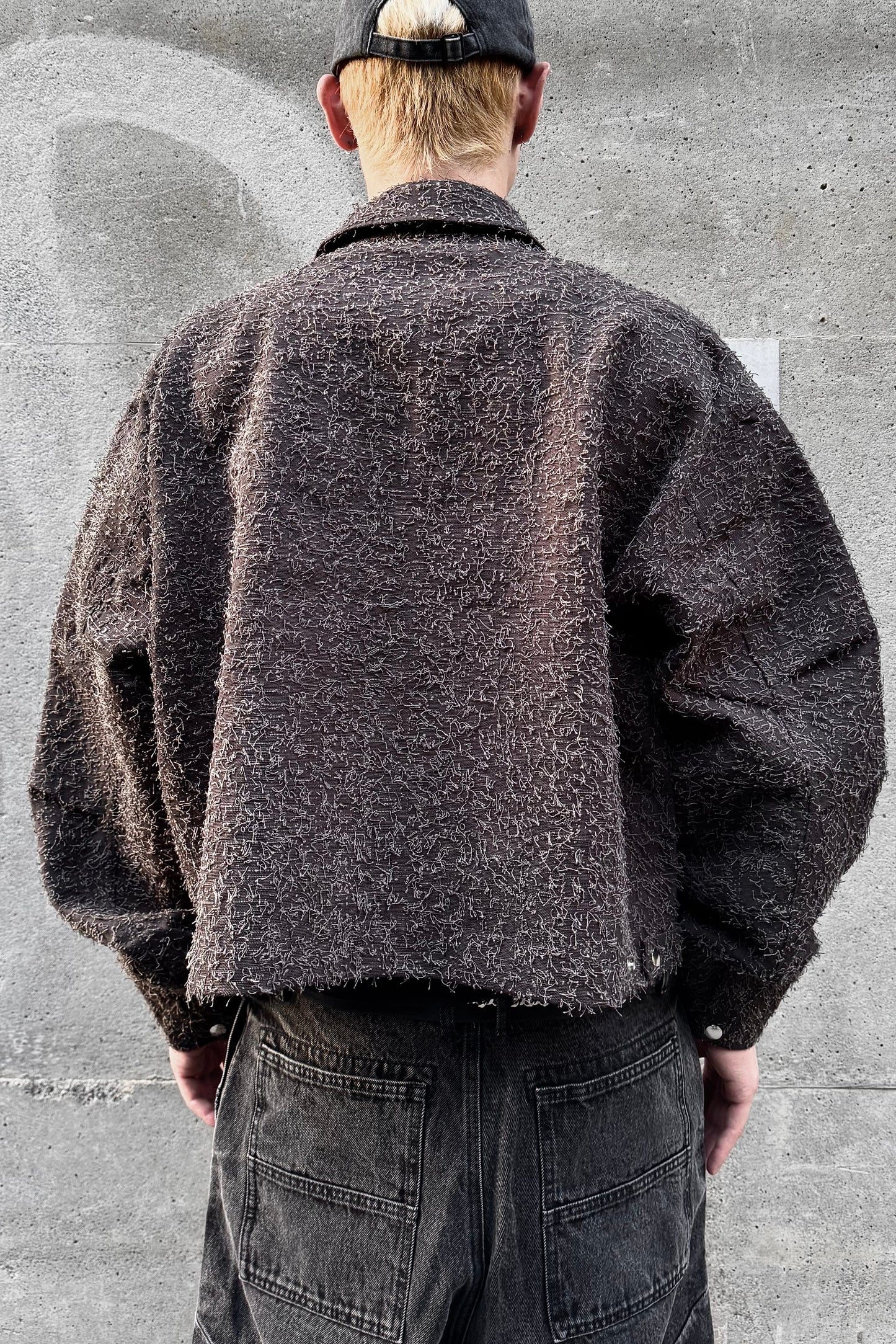 FLYING HAIR WORKER JACKET / CHARCOAL
